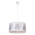Lustră pentru copii GIRLS VIBES 1xE27/60W/230V, diametru 40 cm, Paris