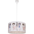 Lustră pentru copii GIRLS VIBES, 1xE27/60W/230V, Ø 40 cm, pentru fete