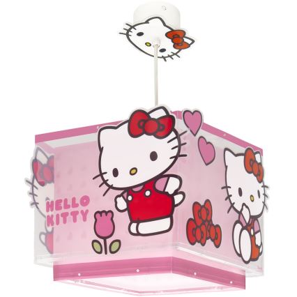 Lustră pentru copii HELLO KITTY Dalber 73262, 1xE27/15W/230V, roz