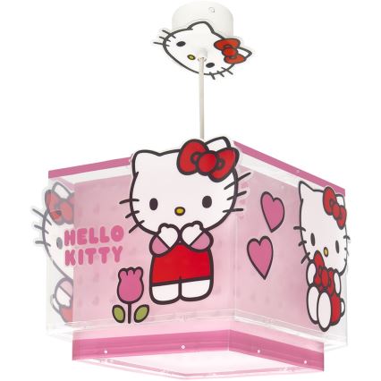 Lustră pentru copii HELLO KITTY Dalber 73262, 1xE27/15W/230V, roz
