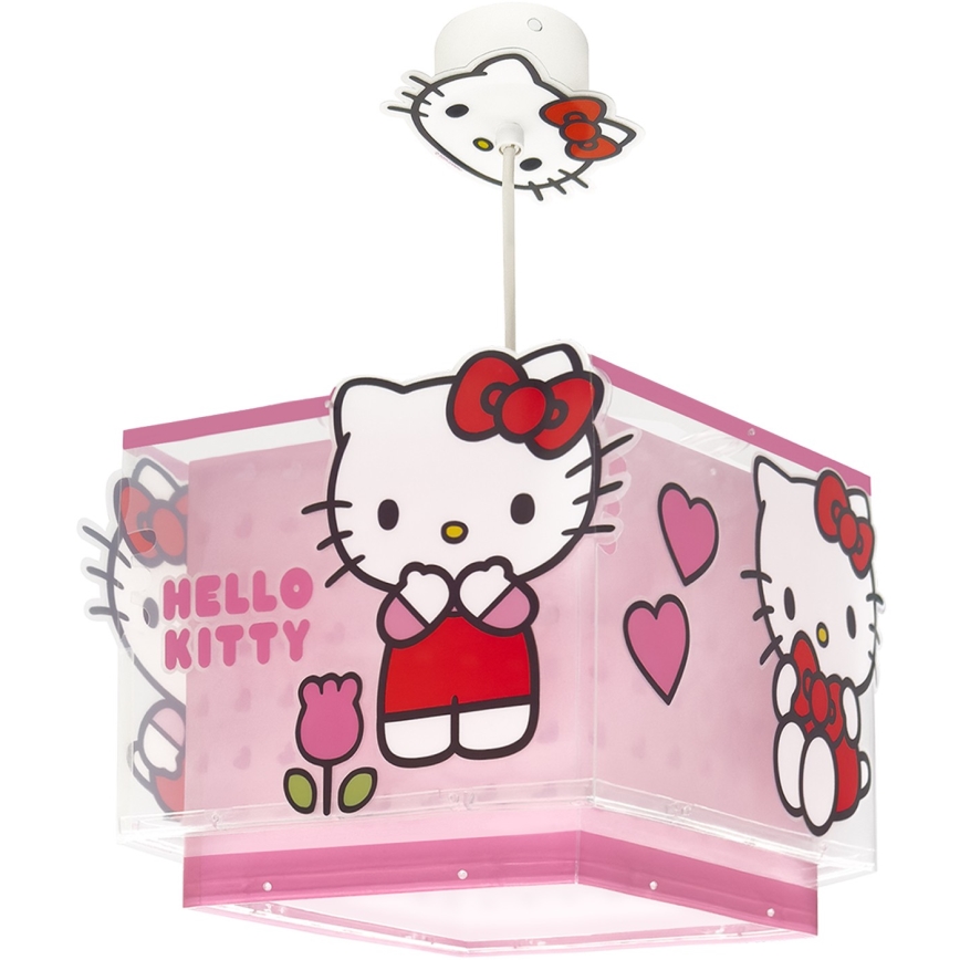 Lustră pentru copii HELLO KITTY Dalber 73262, 1xE27/15W/230V, roz