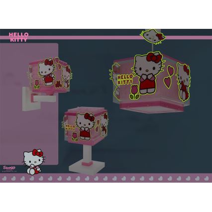 Lustră pentru copii HELLO KITTY Dalber 73262, 1xE27/15W/230V, roz