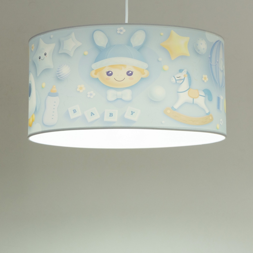 Lustră pentru copii KIDS ROOM, 1x E27/60W/230V, Ø 40 cm, Astronaut