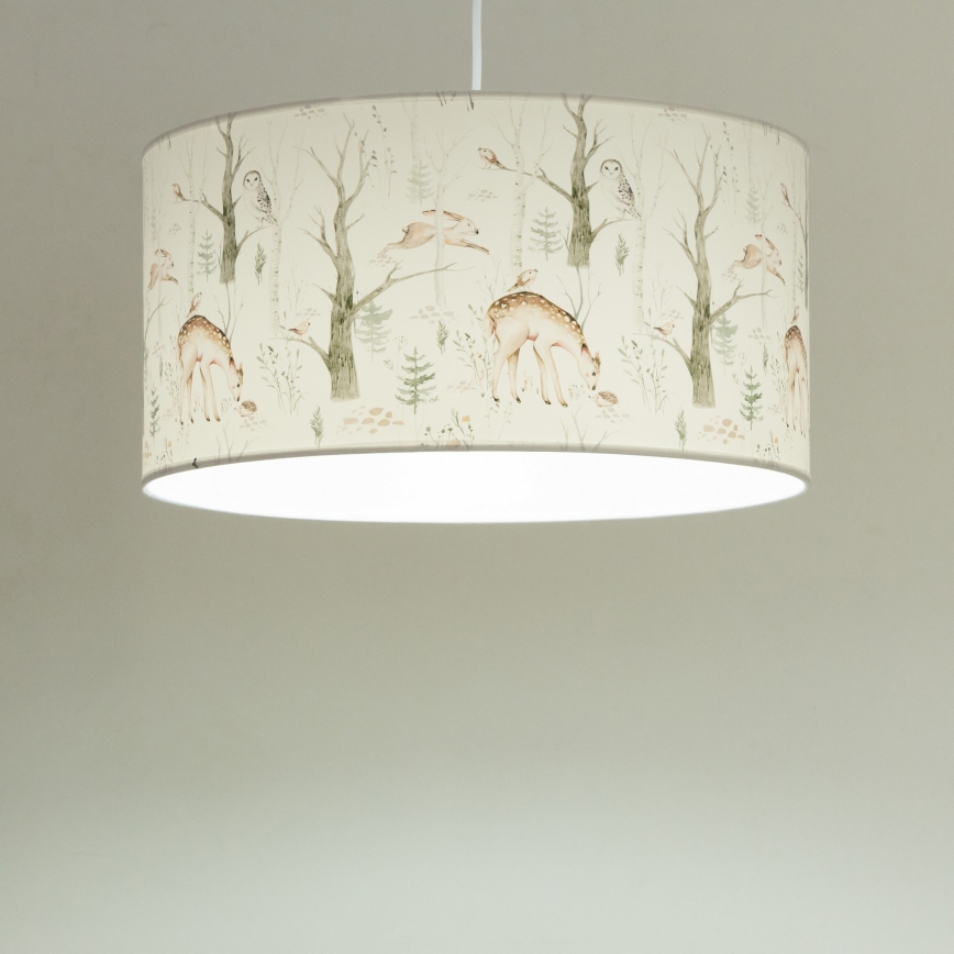 Lustră pentru copii Kids Room 1xE27/60W/230V Ø 40 cm, cu animale