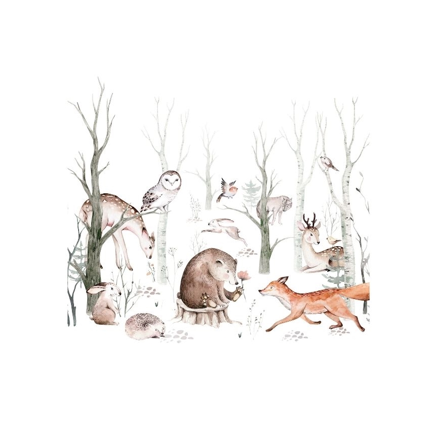 Lustră pentru copii KIDS ROOM 1xE27/60W/230V Ø 40 cm - cu animăluțe