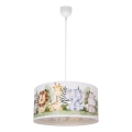 Lustră pentru copii KIDS ROOM 1xE27/60W/230V Ø 40 cm junglă