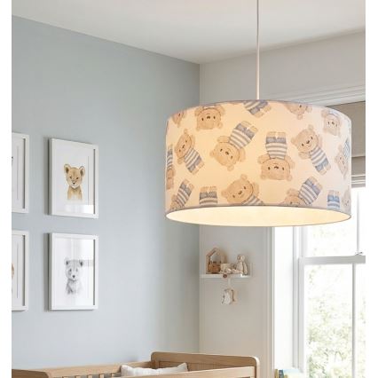 Lustră pentru copii KIDS ROOM, Ø 40 cm, 1 x E27, 60 W, 230 V, ursuleț