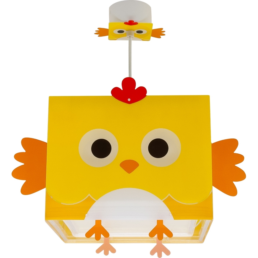 Lustră pentru copii LITTLE CHICKEN 1xE27/15W/230V Dalber 64642