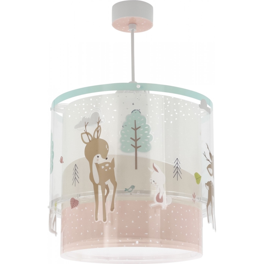 Lustră pentru copii LOVING DEER 1xE27/60W/230V Dalber 61272