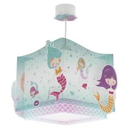 Lustră pentru copii MERMAIDS 1xE27/60W/230V Dalber 63442