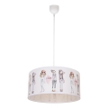 Lustră pentru fete GIRLS VIBES, 1xE27/60W/230V, Ø 40 cm
