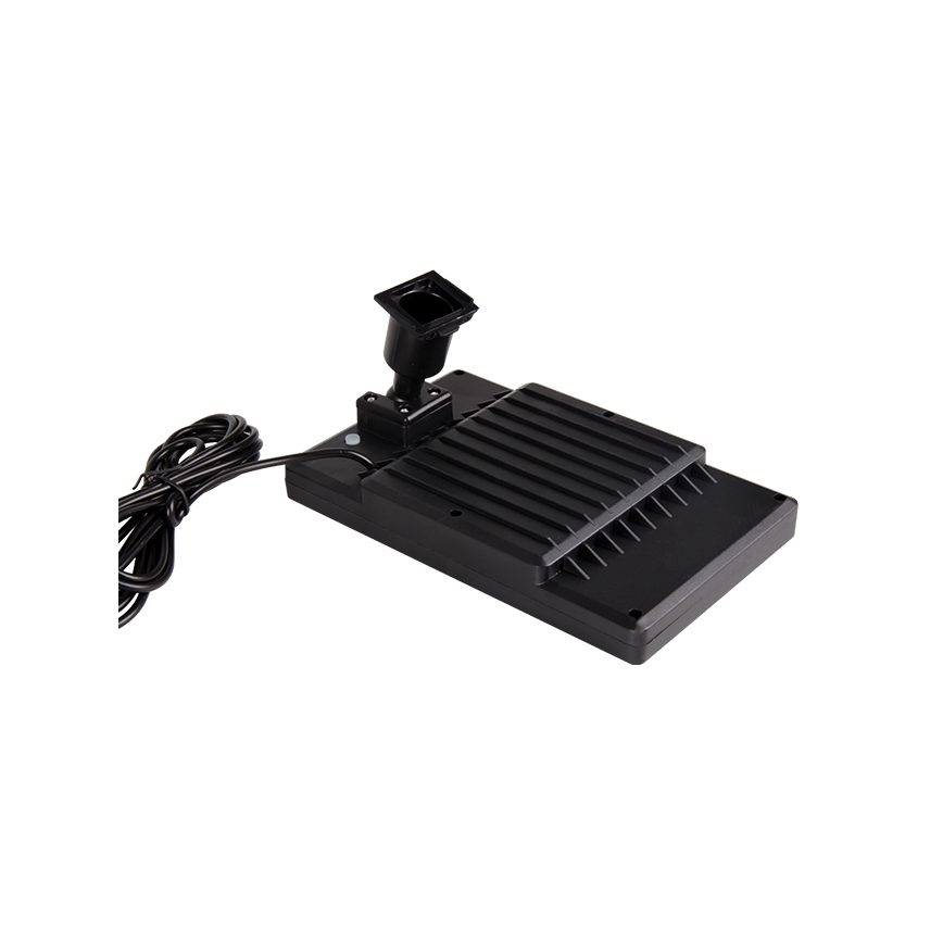 Lustră solară LED reglabilă pe cablu, cu senzor, 2xLED/1,8W/3,7V, IP44, 6500K, 2400 mAh + telecomandă