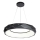 Lustră suspendată cu cablu LED REUS, 36W, 230V, 4000K, Ø 61 cm, negru