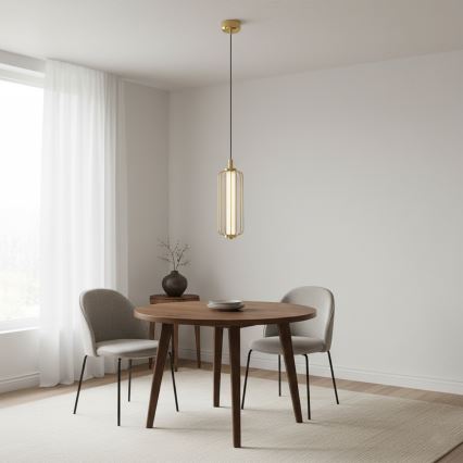 Lustră suspendată LED BONNIE, 15W, 230V, 3000K, aurie