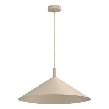 Lustră suspendată pe cablu ANEGA 1xGX53/15W/230V Ø 50 cm bej
