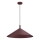 Lustră suspendată pe cablu ANEGA, 1xGX53/15W/230V, Ø 50 cm, burgund