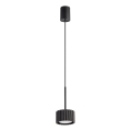 Lustră suspendată pe cablu AURA 1xGX53/10W/230V neagră