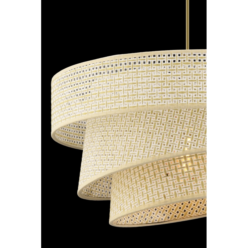 Lustră suspendată pe cablu COUPER 1xE27/60W/230V, crem