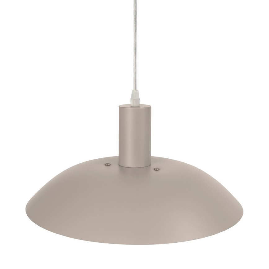 Lustră suspendată pe cablu FERRO 1xE27/15W/230V gri