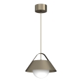 Lustră suspendată pe cablu FUNDA 1xE27/15W/230V bronz