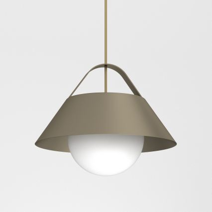 Lustră suspendată pe cablu FUNDA 1xE27/15W/230V bronz