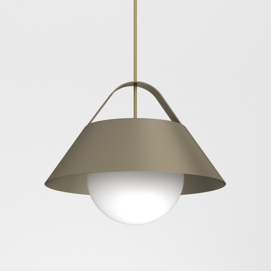Lustră suspendată pe cablu FUNDA 1xE27/15W/230V bronz
