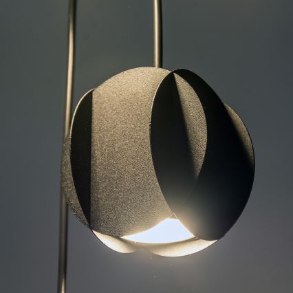 Lustră suspendată pe cablu GAMBIT, 4xGU10/10W/230V, negru