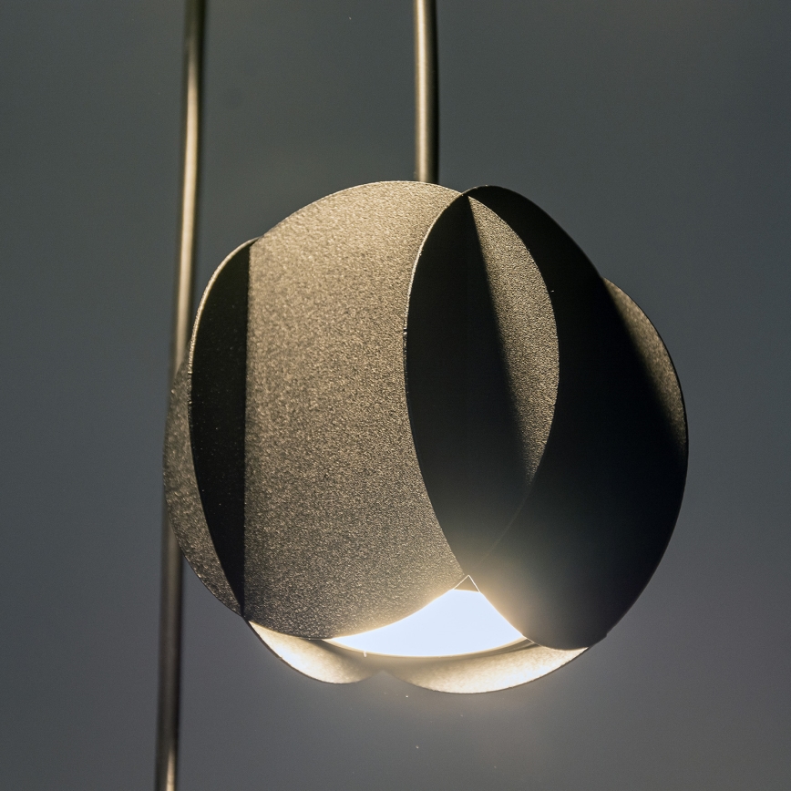 Lustră suspendată pe cablu GAMBIT, 4xGU10/10W/230V, negru