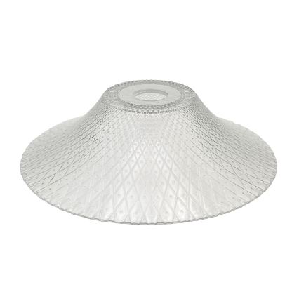 Lustră suspendată pe cablu JULL 1xE27/15W/230V crom lucios/sticlă transparentă