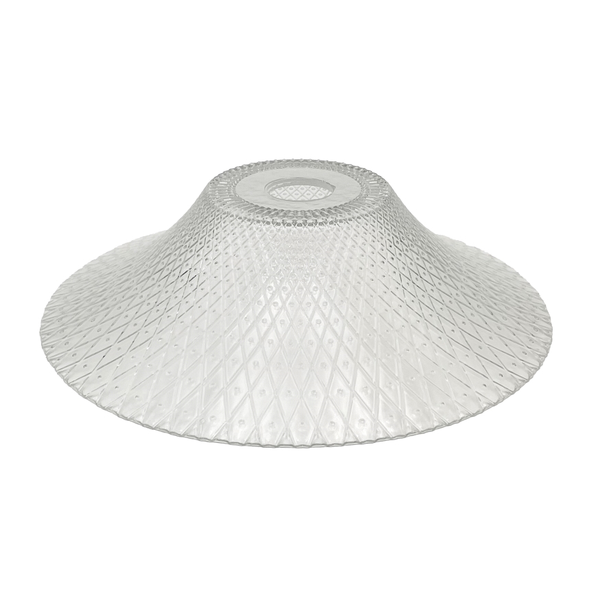 Lustră suspendată pe cablu JULL 1xE27/15W/230V crom lucios/sticlă transparentă