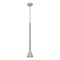Lustră suspendată pe cablu MAZZO 1xGU10/8W/230V bej