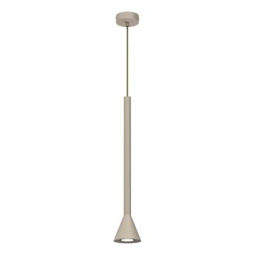 Lustră suspendată pe cablu MAZZO 1xGU10/8W/230V bej