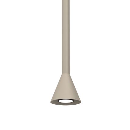 Lustră suspendată pe cablu MAZZO 1xGU10/8W/230V bej
