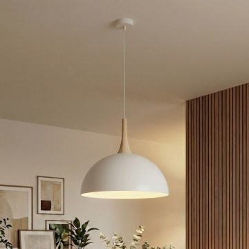 Lustră suspendată pe cablu NAUTICA 1xGX53/12W/230V albă