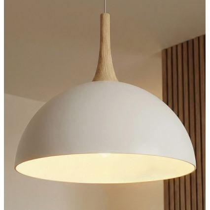 Lustră suspendată pe cablu NAUTICA 1xGX53/12W/230V albă