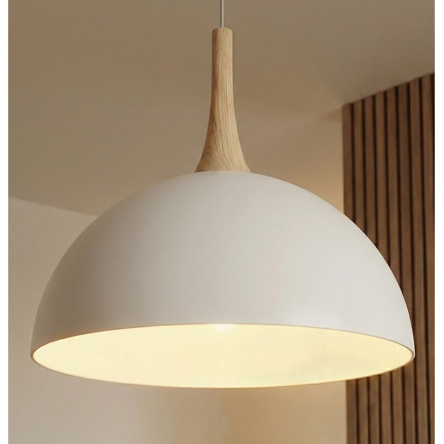 Lustră suspendată pe cablu NAUTICA 1xGX53/12W/230V albă