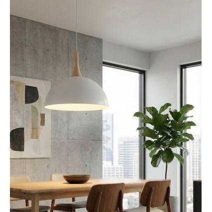 Lustră suspendată pe cablu NAUTICA 1xGX53/12W/230V albă