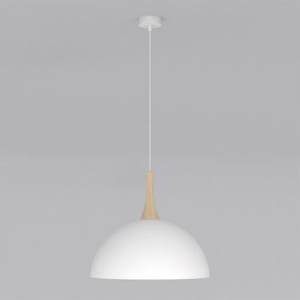Lustră suspendată pe cablu NAUTICA 1xGX53/12W/230V albă