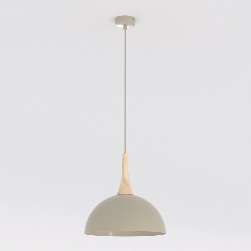 Lustră suspendată pe cablu NAUTICA 1xGX53/12W/230V bej