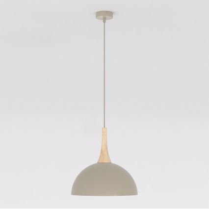 Lustră suspendată pe cablu NAUTICA 1xGX53/12W/230V bej