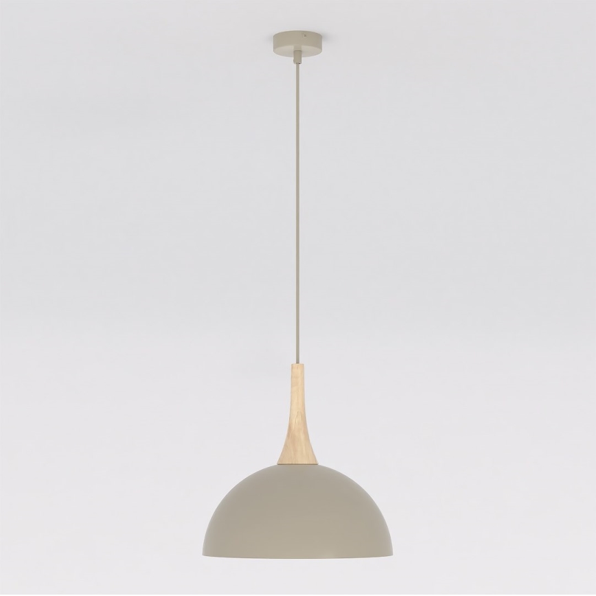 Lustră suspendată pe cablu NAUTICA 1xGX53/12W/230V bej
