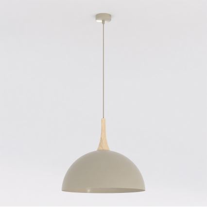 Lustră suspendată pe cablu NAUTICA 1xGX53/12W/230V bej