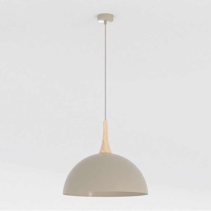 Lustră suspendată pe cablu NAUTICA 1xGX53/12W/230V bej