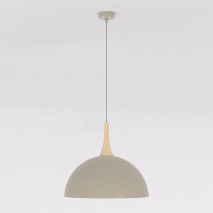 Lustră suspendată pe cablu NAUTICA 1xGX53/12W/230V bej