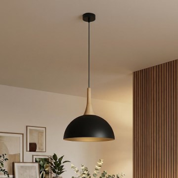 Lustră suspendată pe cablu NAUTICA 1xGX53/12W/230V negru