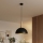 Lustră suspendată pe cablu NAUTICA 1xGX53/12W/230V negru