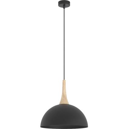 Lustră suspendată pe cablu NAUTICA 1xGX53/12W/230V negru