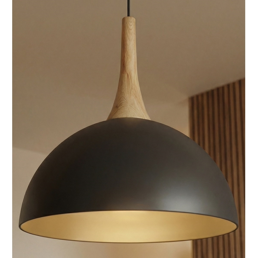 Lustră suspendată pe cablu NAUTICA 1xGX53/12W/230V negru