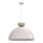 Lustră suspendată pe cablu NEVIS, 1x E27/15W/230V, Ø 50 cm, crem