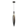 Lustră suspendată pe cablu NORDIC 1xG9/5W/230V negru cromat